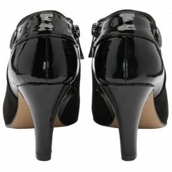 Black Auvergne Heeled Shoe-Boots | Lotus 8 Black Auvergne Heeled Shoe-Boots | Lotus -Lotus Shop black auvergne heeled shoe boots lotus p13402 31898 medium