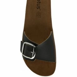 Black Dasha Open-Toe Mule Sandals | Lotus -Lotus Shop black dasha open toe mule sandals lotus p14063 33387 medium