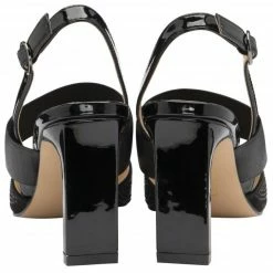 Black & Diamante Joie Slingback Court Shoes | Lotus -Lotus Shop black diamante joie slingback court shoes lotus p13407 32190 medium