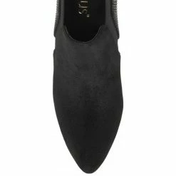 Black & Diamante Kristina Pointed Toe Shoe-Boots | Lotus -Lotus Shop black diamante kristina pointed toe shoe boots lotus p13455 32215 medium