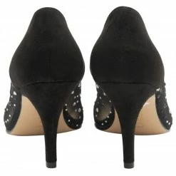 Black & Diamante Maria Court Shoes | Lotus -Lotus Shop black diamante maria court shoes lotus p13408 32270 medium