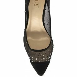 Black & Diamante Maria Court Shoes | Lotus -Lotus Shop black diamante maria court shoes lotus p13408 32271 medium