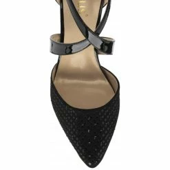 Black & Diamante Sophia Court Shoes | Lotus -Lotus Shop black diamante sophia court shoes lotus p13404 32415 medium