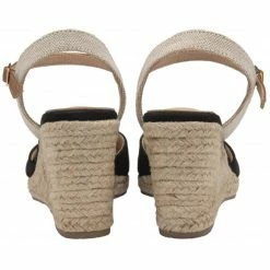 Black Katie Espadrille Wedge Shoes | Lotus -Lotus Shop black katie espadrille wedge shoes lotus p13780 33315 medium