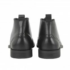 Black Leather Bradley Lace-Up Boots | Lotus -Lotus Shop black leather bradley lace up boots lotus p12395 27901 medium