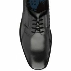 Black Leather Chesham Lace-Up Derby Shoes | Lotus -Lotus Shop black leather chesham lace up derby shoes lotus p13537 31979 medium