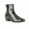 Black Leather Curzon Boots | Rombah Wallace -Lotus Shop black leather curzon boots rombah wallace p20 8937 medium