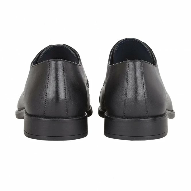 Black Leather Euston Lace-Up Derby Shoes | Lotus 5 Black Leather Euston Lace-Up Derby Shoes | Lotus - Image 3