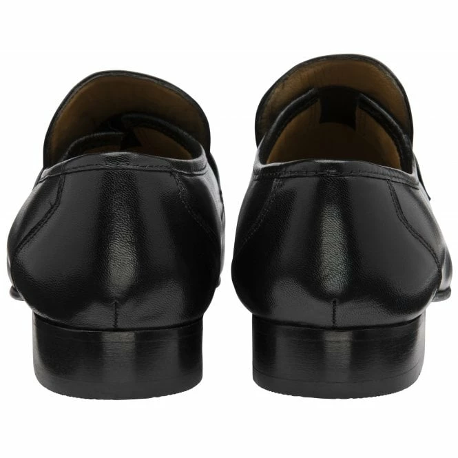 Black Leather Galligan Loafers | Rombah Wallace 5 Black Leather Galligan Loafers | Rombah Wallace - Image 3