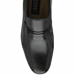 Black Leather Galligan Loafers | Rombah Wallace 9 Black Leather Galligan Loafers | Rombah Wallace -Lotus Shop black leather galligan loafers rombah wallace p10278 32123 medium
