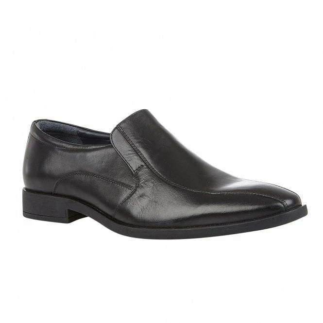 Black Leather Gerald Loafers | Lotus 3 Black Leather Gerald Loafers | Lotus