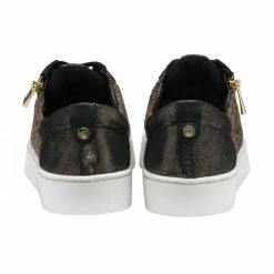 Black Leather & Leopard-Print Sky Casual Trainers | Stressless By Lotus -Lotus Shop black leather leopard print sky casual trainers stressless by lotus p13051 30919 medium
