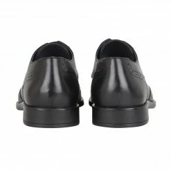 Black Leather Milton Lace-Up Brogues | Lotus -Lotus Shop black leather milton lace up brogues lotus p12742 29158 medium