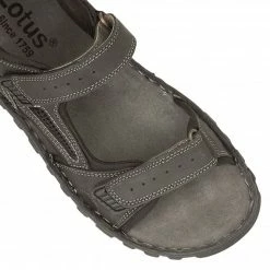 Black Leather Noah Strap Sandals | Lotus 9 Black Leather Noah Strap Sandals | Lotus -Lotus Shop black leather noah strap sandals lotus p13235 31501 medium