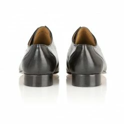 Black Leather Romsey Lace-Up Shoes | Rombah Wallace -Lotus Shop black leather romsey lace up shoes rombah wallace p525 6764 medium