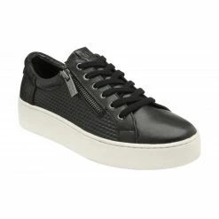 Black Leather Stroud Casual Trainers | Stressless By Lotus