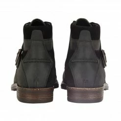 Black Leather & Suede Irvine Lace-Up Boots | Lotus 8 Black Leather & Suede Irvine Lace-Up Boots | Lotus -Lotus Shop black leather suede irvine lace up boots lotus p12733 29573 medium