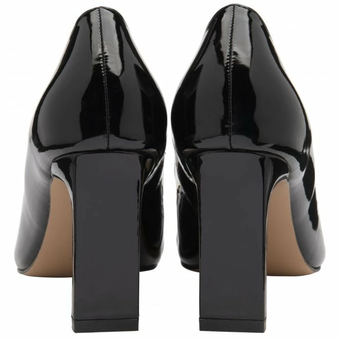 Black Patent Chantelle Court Shoes | Lotus 5 Black Patent Chantelle Court Shoes | Lotus - Image 3