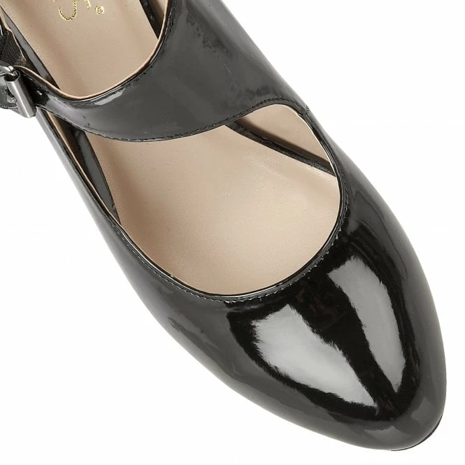 Black Patent Laurana Court Shoes | Lotus 6 Black Patent Laurana Court Shoes | Lotus - Image 4