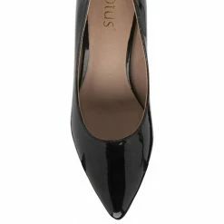 Black Pearl Patent Roma Court Shoes | Lotus -Lotus Shop black pearl patent roma court shoes lotus p13711 32980 medium