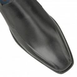 Black Stockton Leather Loafers | Lotus -Lotus Shop black stockton leather loafers lotus p11513 25734 medium