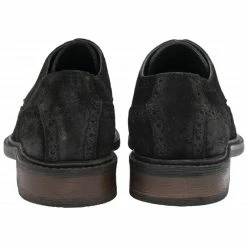 Black Suede Dunford Lace-Up Brogues | Lotus 8 Black Suede Dunford Lace-Up Brogues | Lotus -Lotus Shop black suede dunford lace up brogues lotus p13546 32070 medium