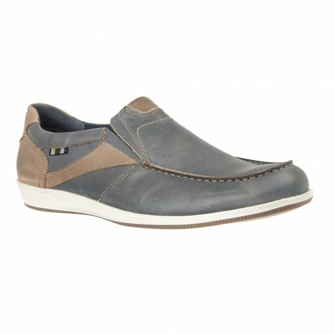 Blue Moore Slip-On Shoes | Lotus 3 Blue Moore Slip-On Shoes | Lotus