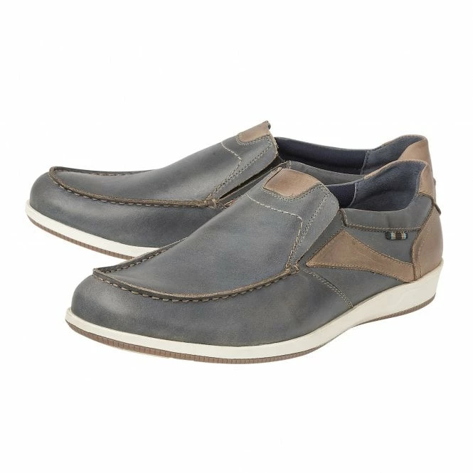 Blue Moore Slip-On Shoes | Lotus 4 Blue Moore Slip-On Shoes | Lotus - Image 2