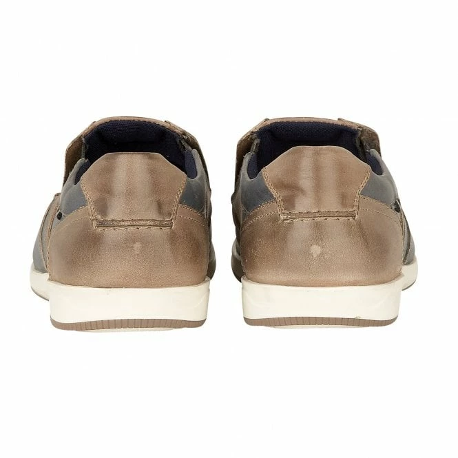 Blue Moore Slip-On Shoes | Lotus 5 Blue Moore Slip-On Shoes | Lotus - Image 3