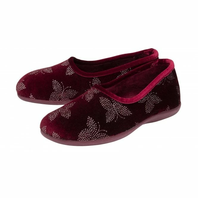 Bordo Jessie Full Shoe Slippers | Lotus 4 Bordo Jessie Full Shoe Slippers | Lotus - Image 2