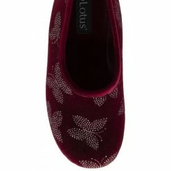 Bordo Jessie Full Shoe Slippers | Lotus 9 Bordo Jessie Full Shoe Slippers | Lotus -Lotus Shop bordo jessie full shoe slippers lotus p13142 31013 medium