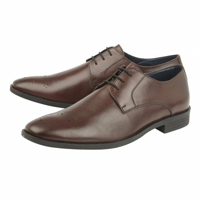 Bordo Leather Cameron Lace-Up Shoes | Lotus 4 Bordo Leather Cameron Lace-Up Shoes | Lotus - Image 2