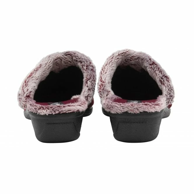 Bordo Polly Mule Slippers | Lotus 5 Bordo Polly Mule Slippers | Lotus - Image 3