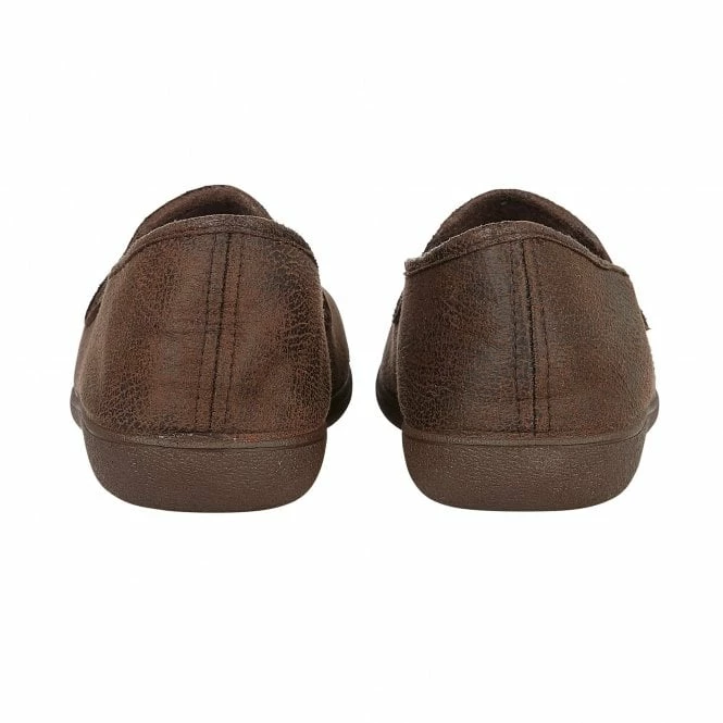 Brown Claude Full Shoe Slippers | Lotus 5 Brown Claude Full Shoe Slippers | Lotus - Image 3
