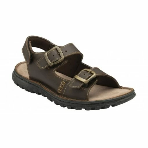 Brown Leather Jasper Open-Toe Sandals | Lotus -Lotus Shop brown leather jasper open toe sandals lotus p13320 31656 medium