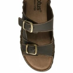 Brown Leather Kenton Mule Open-Toe Sandals | Lotus -Lotus Shop brown leather kenton mule open toe sandals lotus p13636 33232 medium