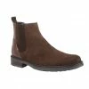 Brown Suede & Leather Fabian Slip-On Boots | Lotus -Lotus Shop brown suede leather fabian slip on boots lotus p12853 29424 medium