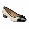 Cream & Black Ivy Ballerina Shoes | Lotus -Lotus Shop cream black ivy ballerina shoes lotus p13737 33137 medium