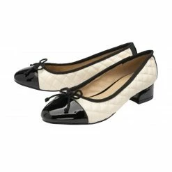 Cream & Black Ivy Ballerina Shoes | Lotus -Lotus Shop cream black ivy ballerina shoes lotus p13737 33138 medium
