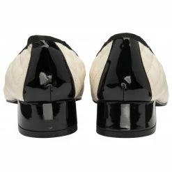 Cream & Black Ivy Ballerina Shoes | Lotus -Lotus Shop cream black ivy ballerina shoes lotus p13737 33139 medium