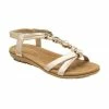 Gold Bettina Flat Open-Toe Sandals | Lotus 2 Gold Bettina Flat Open-Toe Sandals | Lotus -Lotus Shop gold bettina flat open toe sandals lotus p13332 31685 medium