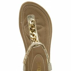 Gold Cybil Flat Toe-Post Sandals | Lotus 9 Gold Cybil Flat Toe-Post Sandals | Lotus -Lotus Shop gold cybil flat toe post sandals lotus p13331 31776 medium