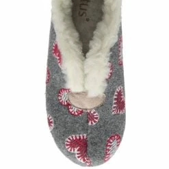 Grey Bernie Textile Slippers | Lotus 9 Grey Bernie Textile Slippers | Lotus -Lotus Shop grey bernie textile slippers lotus p13516 31915 medium