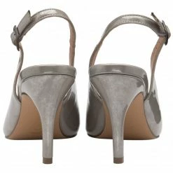 Grey Pearl Patent Remy Slingback Court Shoes | Lotus -Lotus Shop grey pearl patent remy slingback court shoes lotus p13613 32987 medium