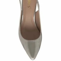 Grey Pearl Patent Remy Slingback Court Shoes | Lotus -Lotus Shop grey pearl patent remy slingback court shoes lotus p13613 32988 medium