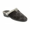 Grey Polly Mule Slippers | Lotus -Lotus Shop grey polly mule slippers lotus p13145 31026 medium