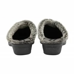 Grey Polly Mule Slippers | Lotus -Lotus Shop grey polly mule slippers lotus p13145 31028 medium