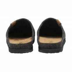 Grey Textile Sidney Mule Slippers | Lotus -Lotus Shop grey textile sidney mule slippers lotus p13154 31096 medium