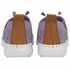 Lilac Leather Katya Casual Shoes | Lotus -Lotus Shop lilac leather katya casual shoes lotus p13602 33279 medium