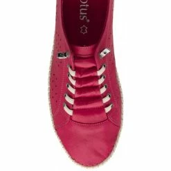 Magenta Leather Kamari Casual Shoes | Lotus -Lotus Shop magenta leather kamari casual shoes lotus p13760 33196 medium